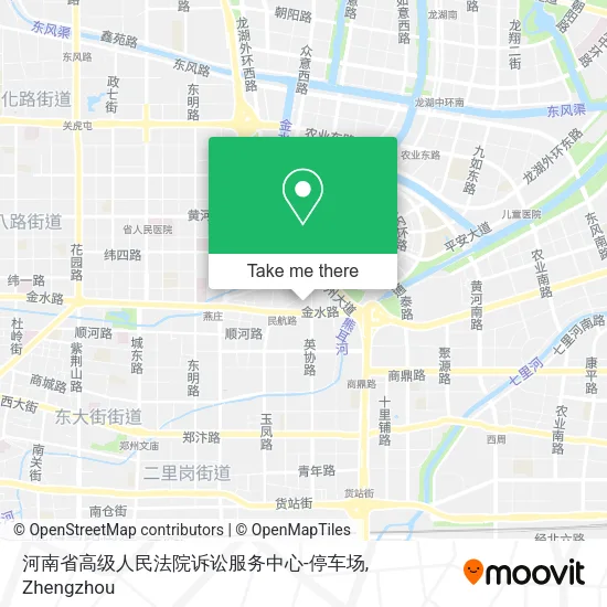 河南省高级人民法院诉讼服务中心-停车场 map