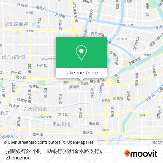 招商银行24小时自助银行(郑州金水路支行) map