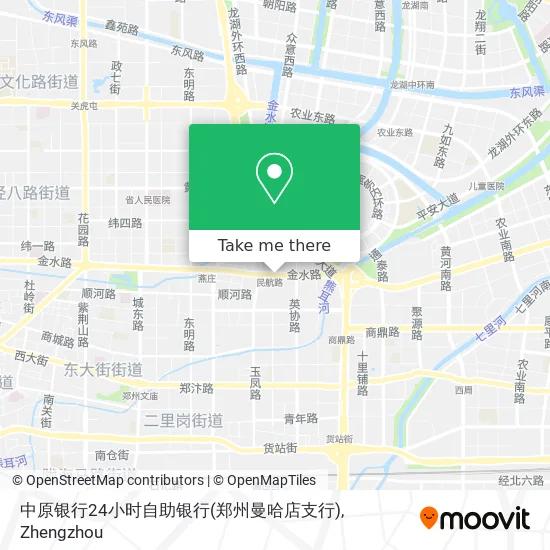 中原银行24小时自助银行(郑州曼哈店支行) map