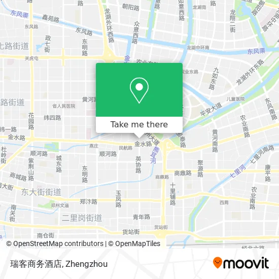 瑞客商务酒店 map