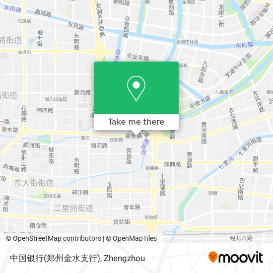 中国银行(郑州金水支行) map