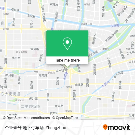 企业壹号-地下停车场 map
