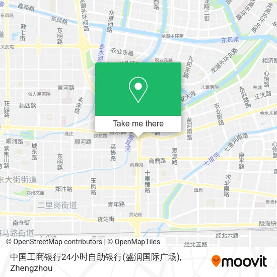 中国工商银行24小时自助银行(盛润国际广场) map