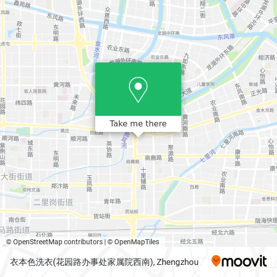 衣本色洗衣(花园路办事处家属院西南) map