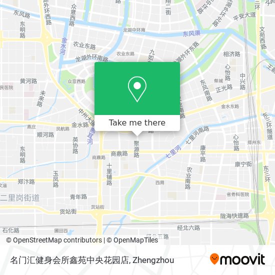 名门汇健身会所鑫苑中央花园店 map