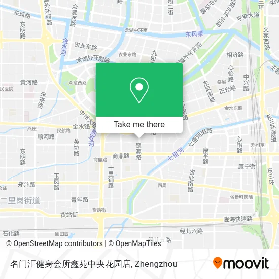 名门汇健身会所鑫苑中央花园店 map