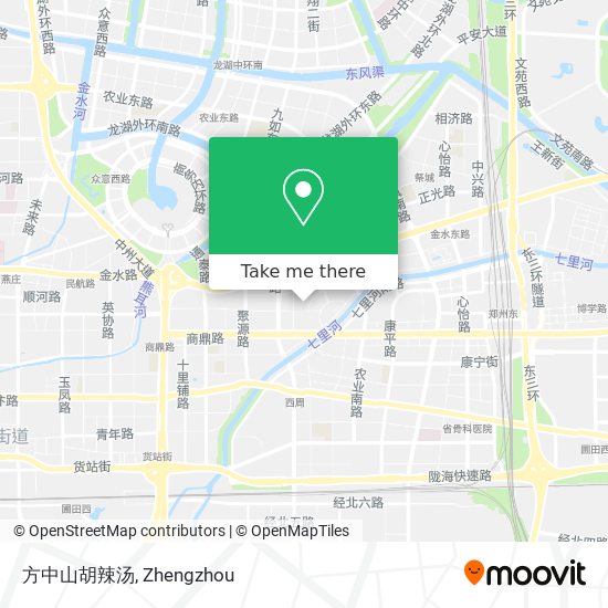 方中山胡辣汤 map