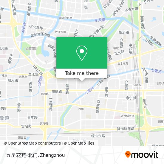 五星花苑-北门 map