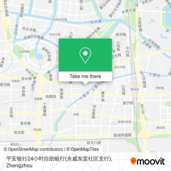 平安银行24小时自助银行(永威东棠社区支行) map