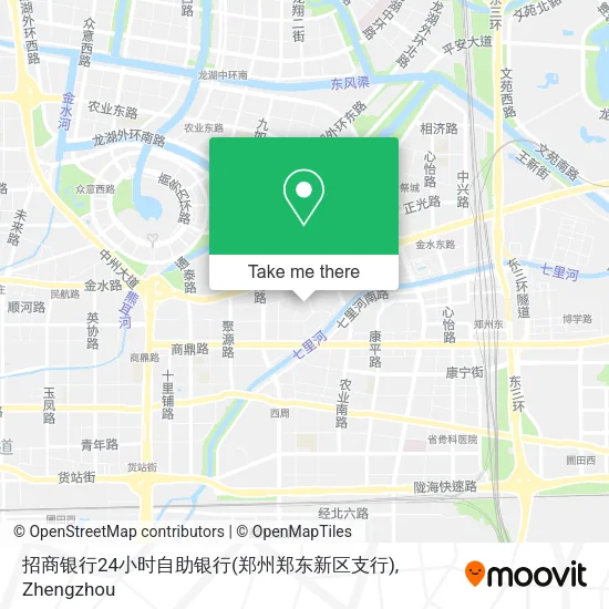 招商银行24小时自助银行(郑州郑东新区支行) map
