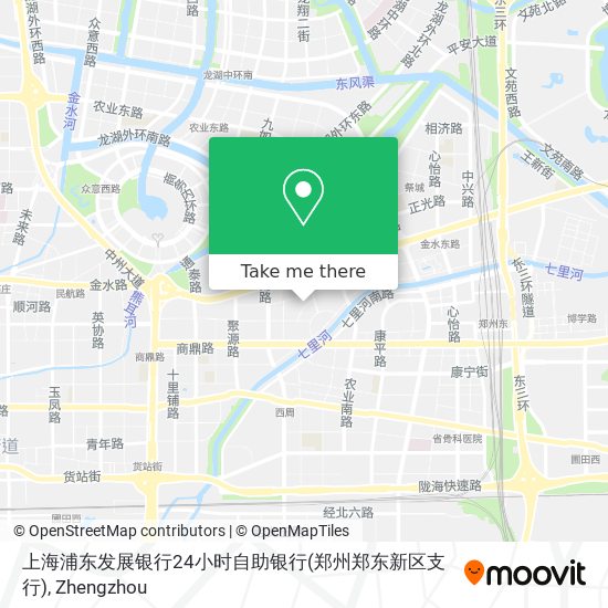 上海浦东发展银行24小时自助银行(郑州郑东新区支行) map