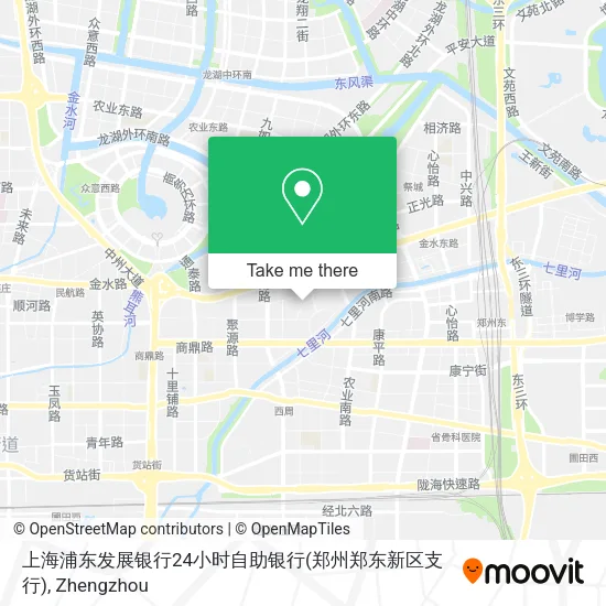 上海浦东发展银行24小时自助银行(郑州郑东新区支行) map