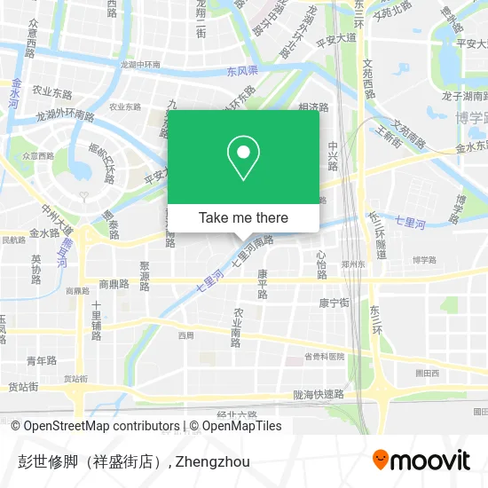彭世修脚（祥盛街店） map