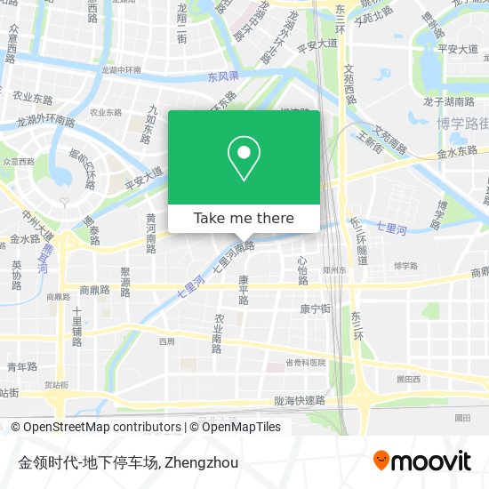 金领时代-地下停车场 map