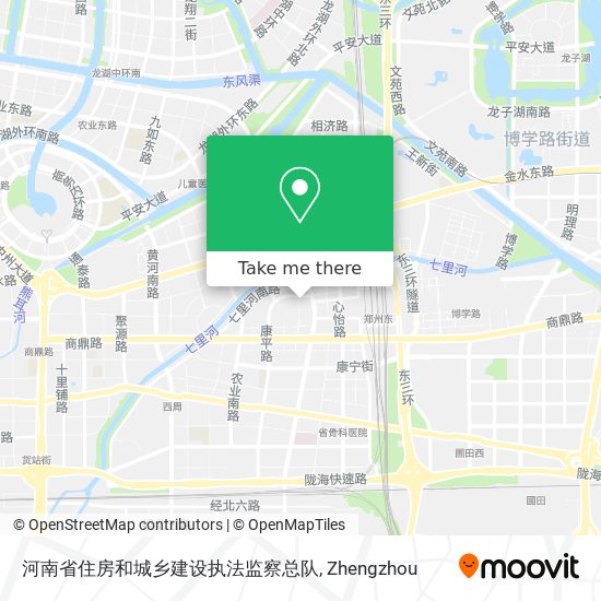 河南省住房和城乡建设执法监察总队 map