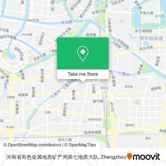 河南省有色金属地质矿产局第七地质大队 map