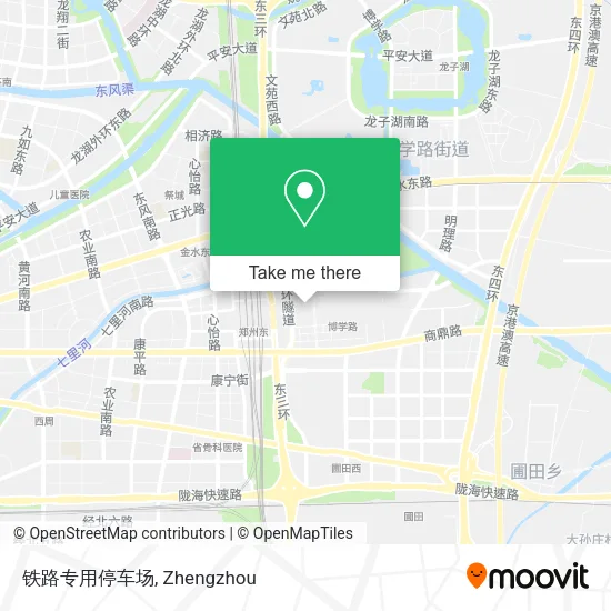 铁路专用停车场 map