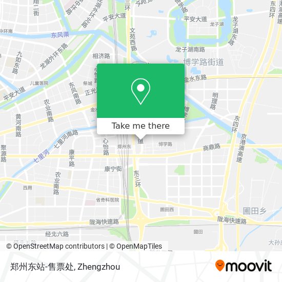 郑州东站-售票处 map