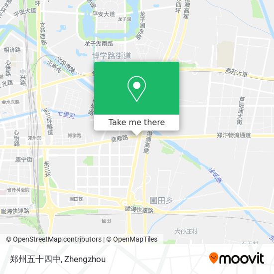 郑州五十四中 map