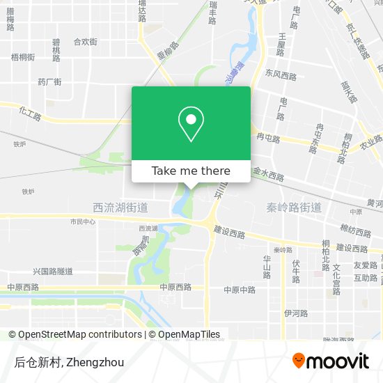 后仓新村 map