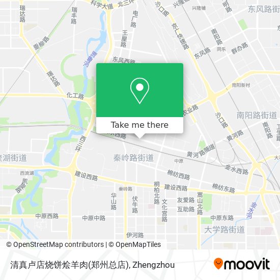 清真卢店烧饼烩羊肉(郑州总店) map