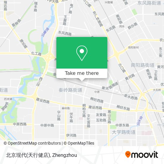 北京现代(天行健店) map