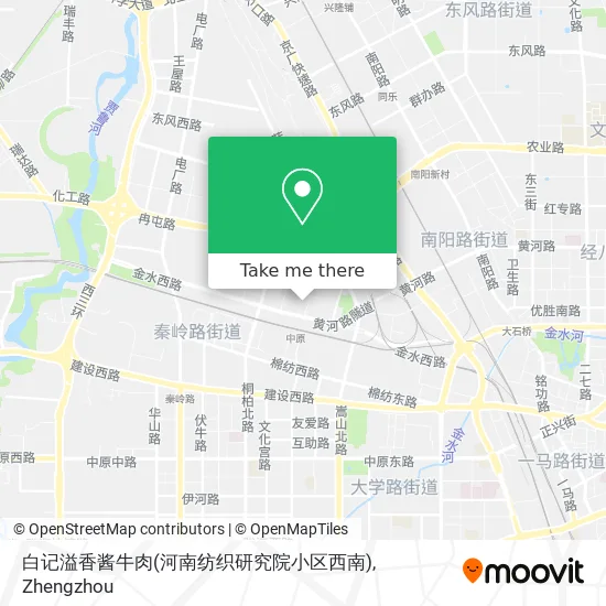 白记溢香酱牛肉(河南纺织研究院小区西南) map