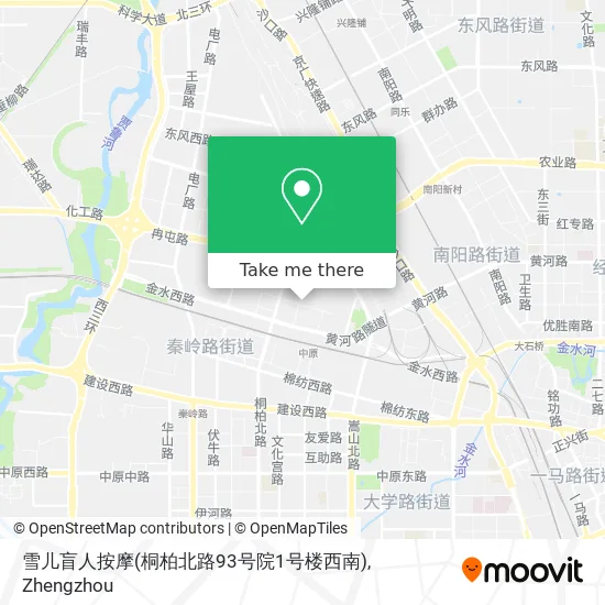 雪儿盲人按摩(桐柏北路93号院1号楼西南) map