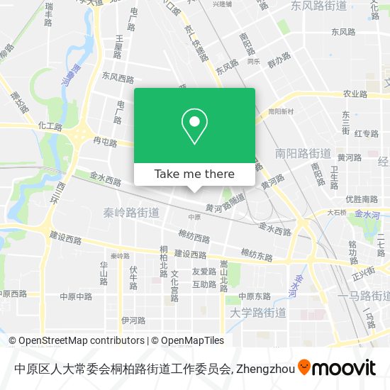 中原区人大常委会桐柏路街道工作委员会 map