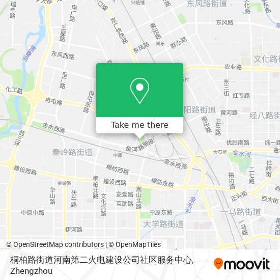 桐柏路街道河南第二火电建设公司社区服务中心 map