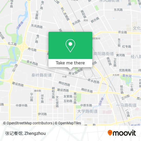张记餐馆 map
