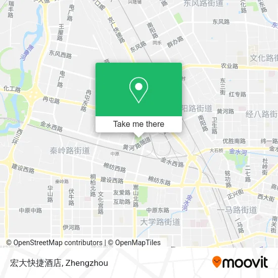 宏大快捷酒店 map