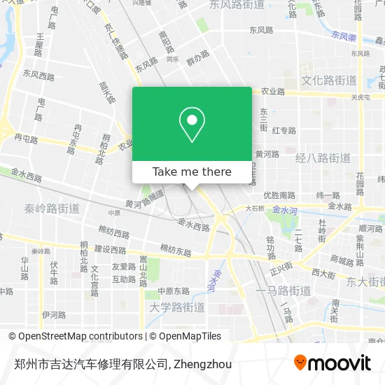 郑州市吉达汽车修理有限公司 map