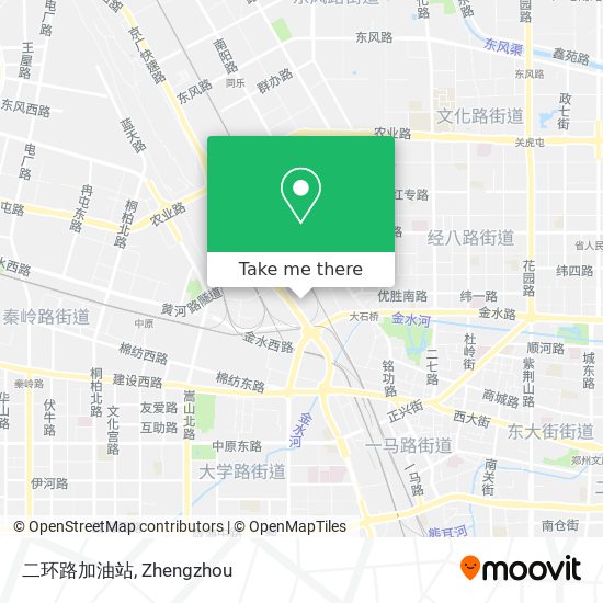 二环路加油站 map