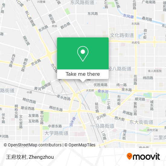 王府坟村 map