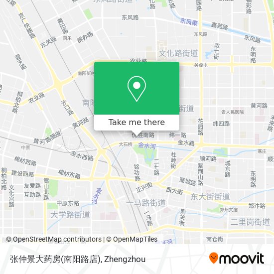 张仲景大药房(南阳路店) map