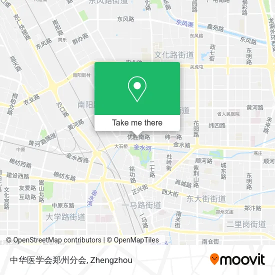 中华医学会郑州分会 map