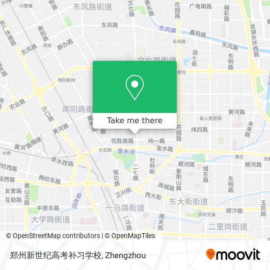 郑州新世纪高考补习学校 map