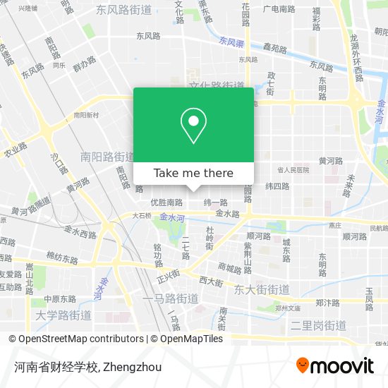 河南省财经学校 map