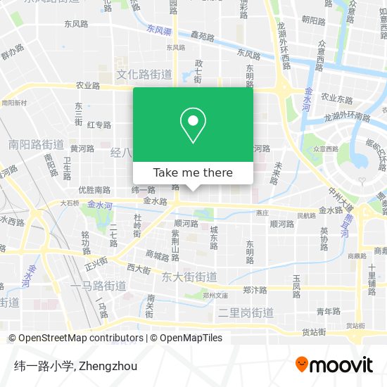 纬一路小学 map