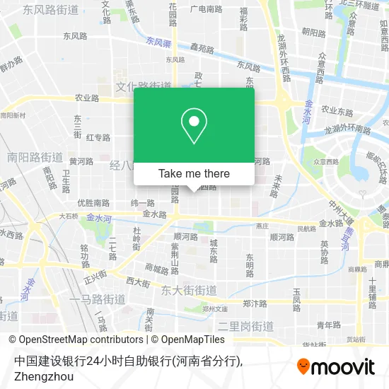 中国建设银行24小时自助银行(河南省分行) map