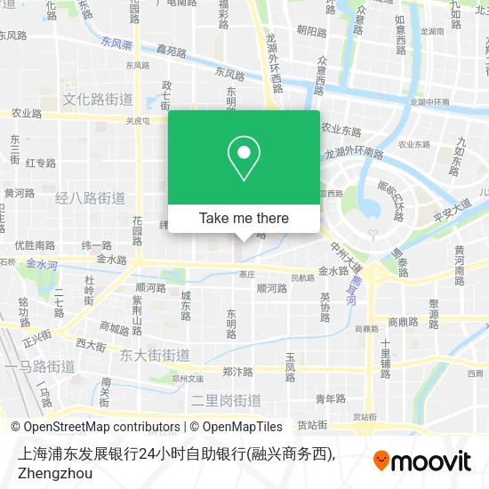 上海浦东发展银行24小时自助银行(融兴商务西) map
