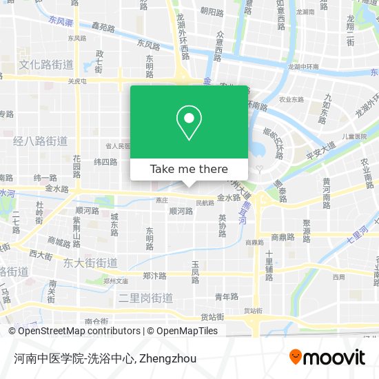 河南中医学院-洗浴中心 map