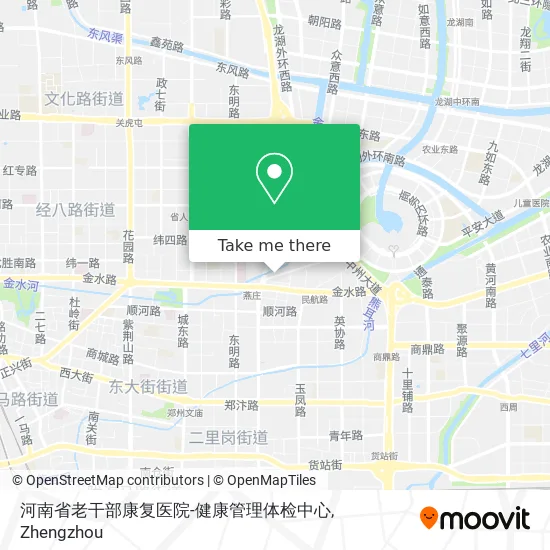 河南省老干部康复医院-健康管理体检中心 map