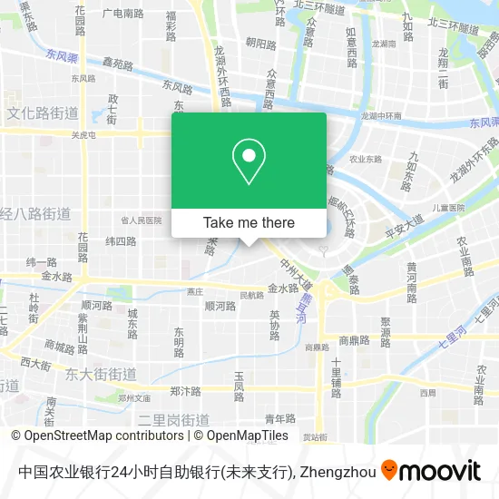 中国农业银行24小时自助银行(未来支行) map