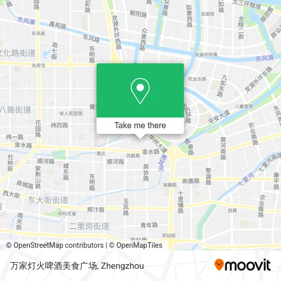万家灯火啤酒美食广场 map