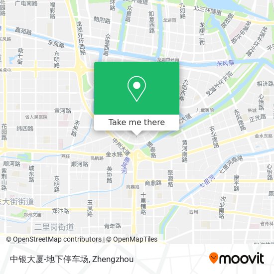 中银大厦-地下停车场 map