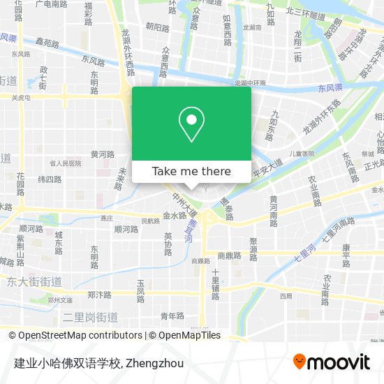 建业小哈佛双语学校 map