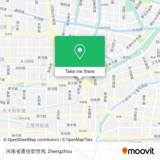 河南省通信管理局 map