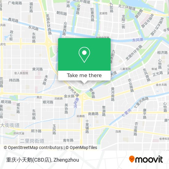 重庆小天鹅(CBD店) map